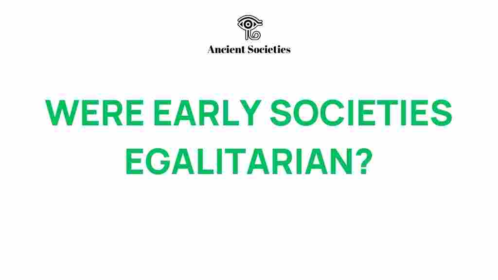 early-societies-egalitarian