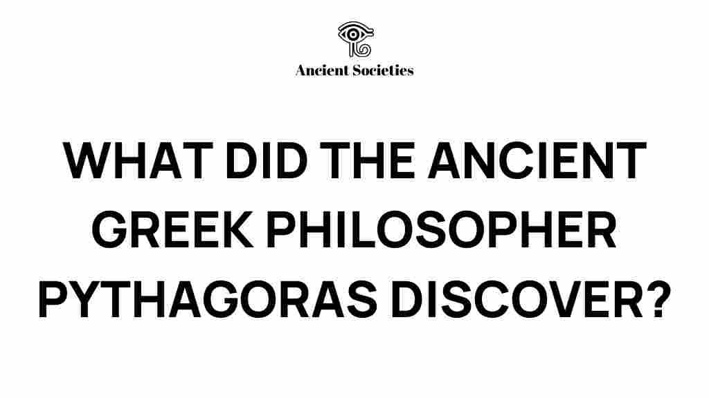Pythagoras-discoveries