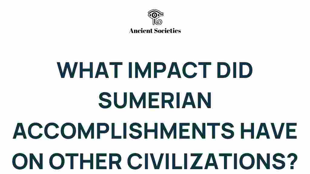 sumerian-accomplishments-influence