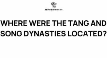 Unveiling the Tang and Song Dynasties: A Journey Through Time