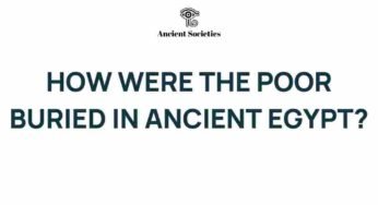Unearthing the Secrets: How the Poor Were Buried in Ancient Egypt