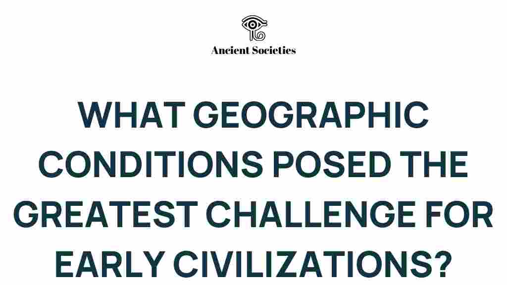 early-civilizations-geographic-challenges
