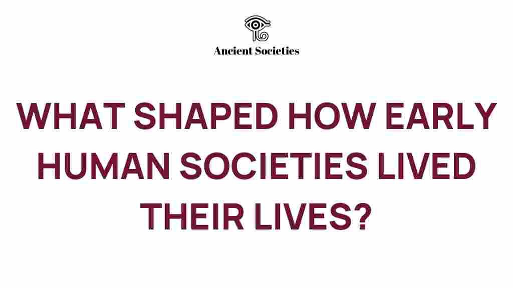 early-human-societies